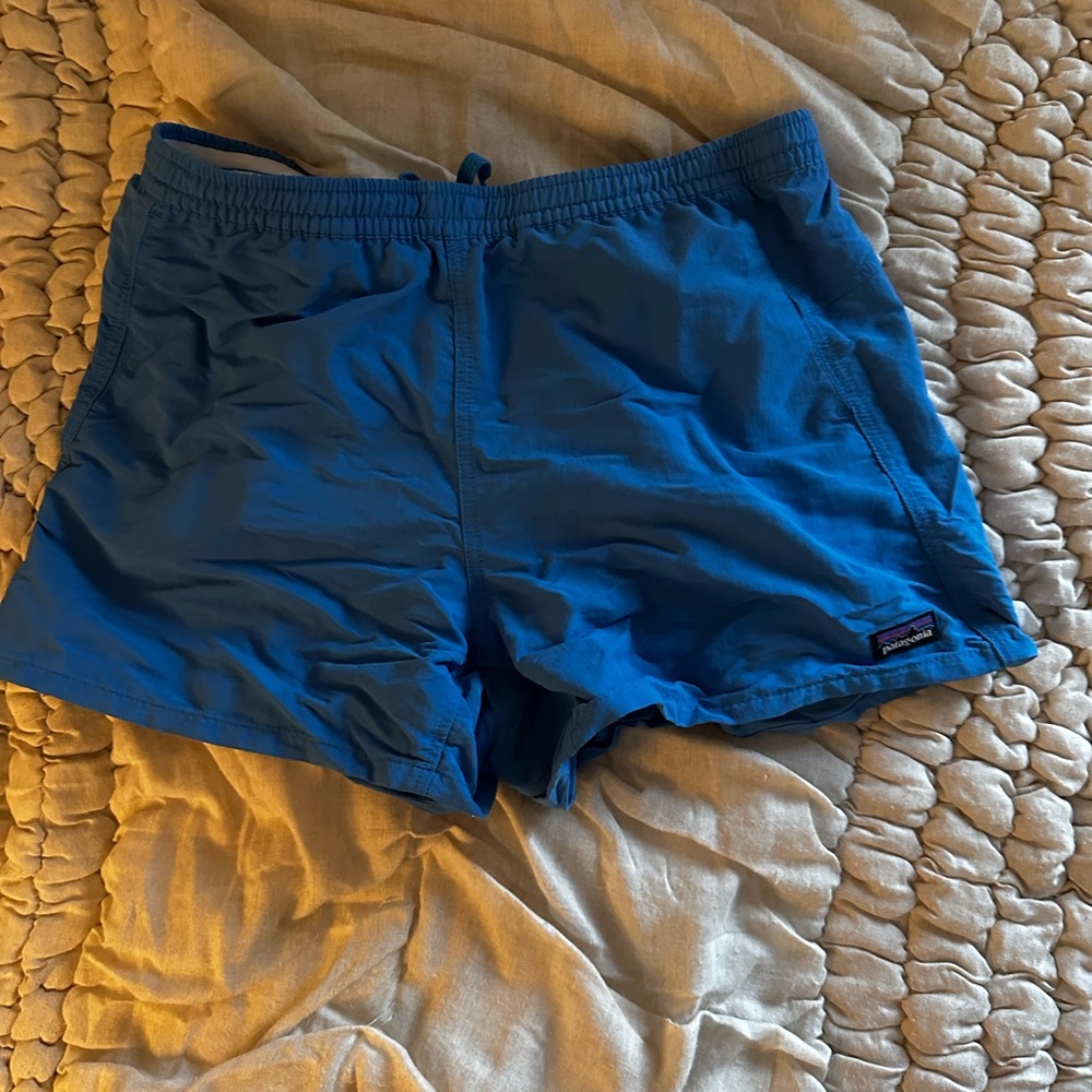 Patagonia Baggies Sz Medium 5” Inseam - Blue